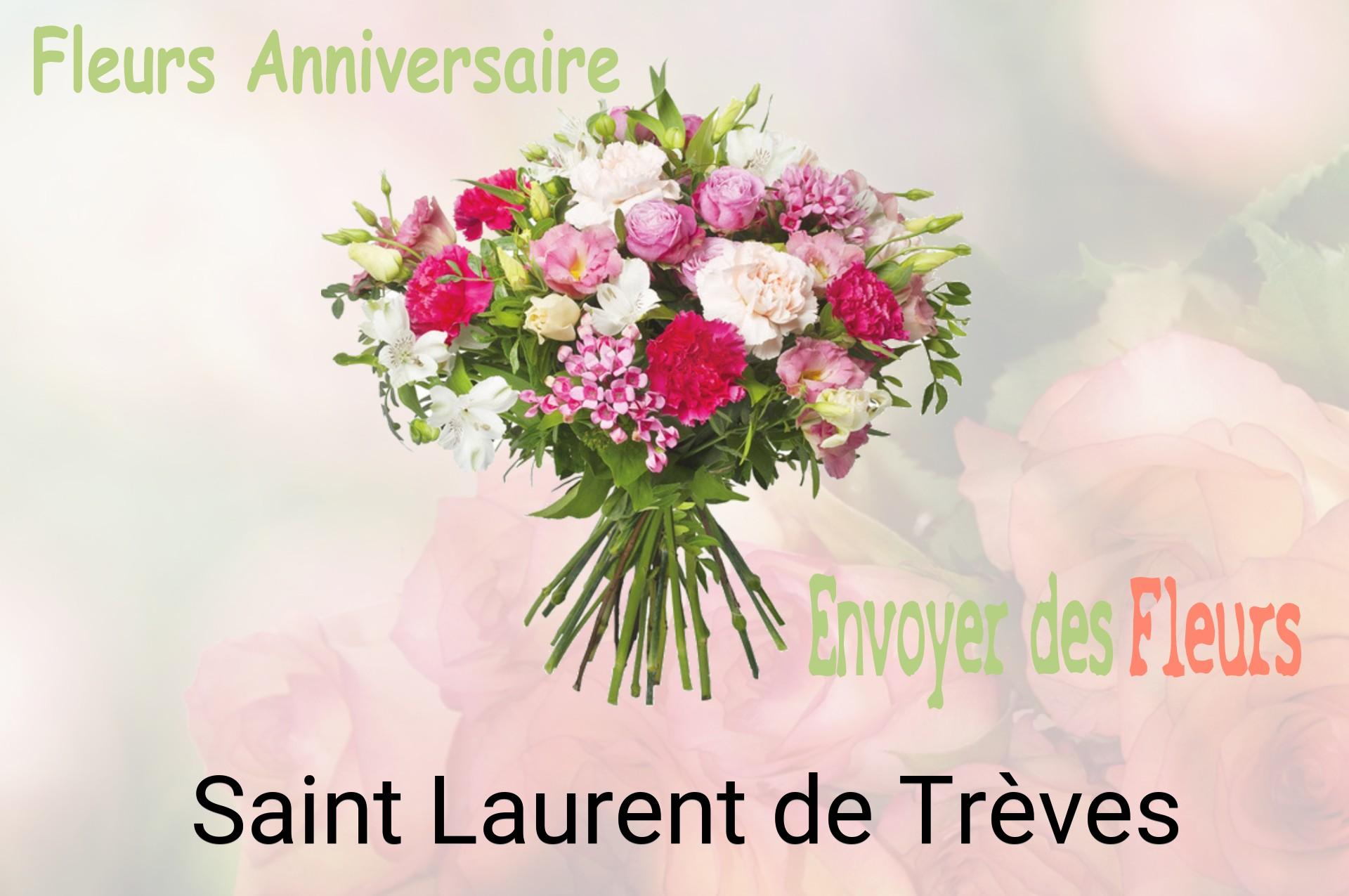 Bouquet de fleurs d’anniversaire livré à Saint-Laurent-de-Trèves